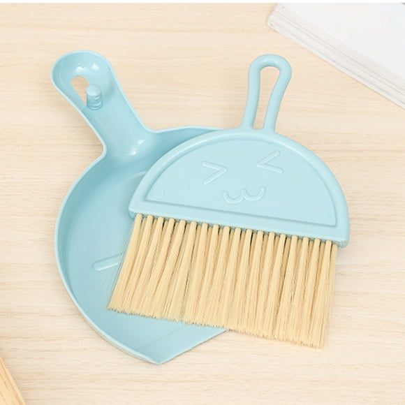 Mini Brosse de Nettoyage de Bureau Petite Brosse de Nettoyage et Ensemble Pelle et Balayette