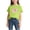 Green, variant on Zpanxa Girl Shirts Short Sleeve Crew Neck Lightweight Print Casual Outerwear Blouse 8 Years