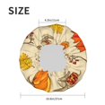 thumbnail image 4 of Kdxio Rustic Harvest Time Print Shower Cap for Women,Elastic and Reusable,Double Waterproof Layers Bathing Hat, 4 of 6