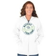 thumbnail image 3 of Working From Home Quarantine UFO Zip Up Hoodie Men's Women's Brisco Brands M, 3 of 6