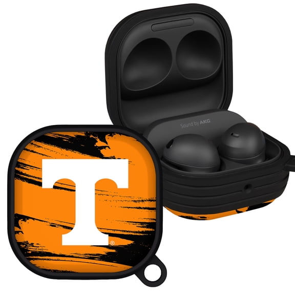 Tennessee Volunteers Paint Stripe HDX Case Cover Compatible with Samsung Galaxy Buds Pro & Buds Live by Affinity Bands