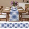 thumbnail image 2 of Table Runners 90 Inches Long Dress Scarves, Navy Blue Striped Farmhouse Coffee/Dining/Kitchen Table Decor Table Runner for Living Room, Abstract Vertical Streaks Stripes 13x90 Inch, 2 of 2