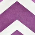 thumbnail image 4 of CC Home Furnishings Chevron Ombre Cotton Kitchen Chef Apron - 33" - Purple and White, 4 of 6