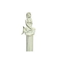thumbnail image 4 of whitewashed cast iron mermaid paper towel holder 16 inch, 4 of 4