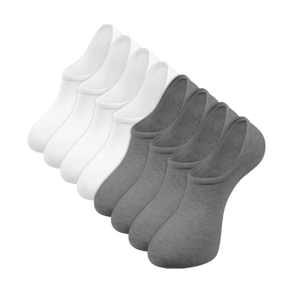 Eryueer No Show Socks Women, Non Slip Low Cut Ankle Socks for Sneakers, Non-Binding Casual Athletic Invisible Liners
