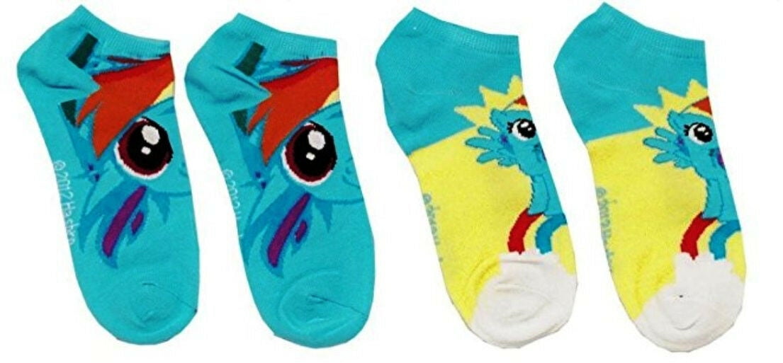 Pack of 2 My Little Pony Ankle Socks