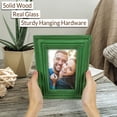 thumbnail image 7 of Farmhouse Picture Frames Green Rustic Frames 8x10 Rustic Picture Frames, 7 of 7
