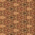 thumbnail image 1 of Ahgly Tapis d'Intérieur Lavable en Machine Carré Transitionnel Rouge Brun, 4 Pieds Carré, 1 of 7