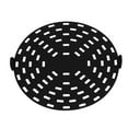 thumbnail image 4 of Shoreew Air Fryer Liners Silicone Baking Tray Pad Non-Stick Round Reusable Mats Heat Resistant Steamer Liners for Kitchen Baking, 4 of 7