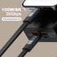 thumbnail image 3 of Cable Carga USB C A 100W (20 Cm), 3 of 9