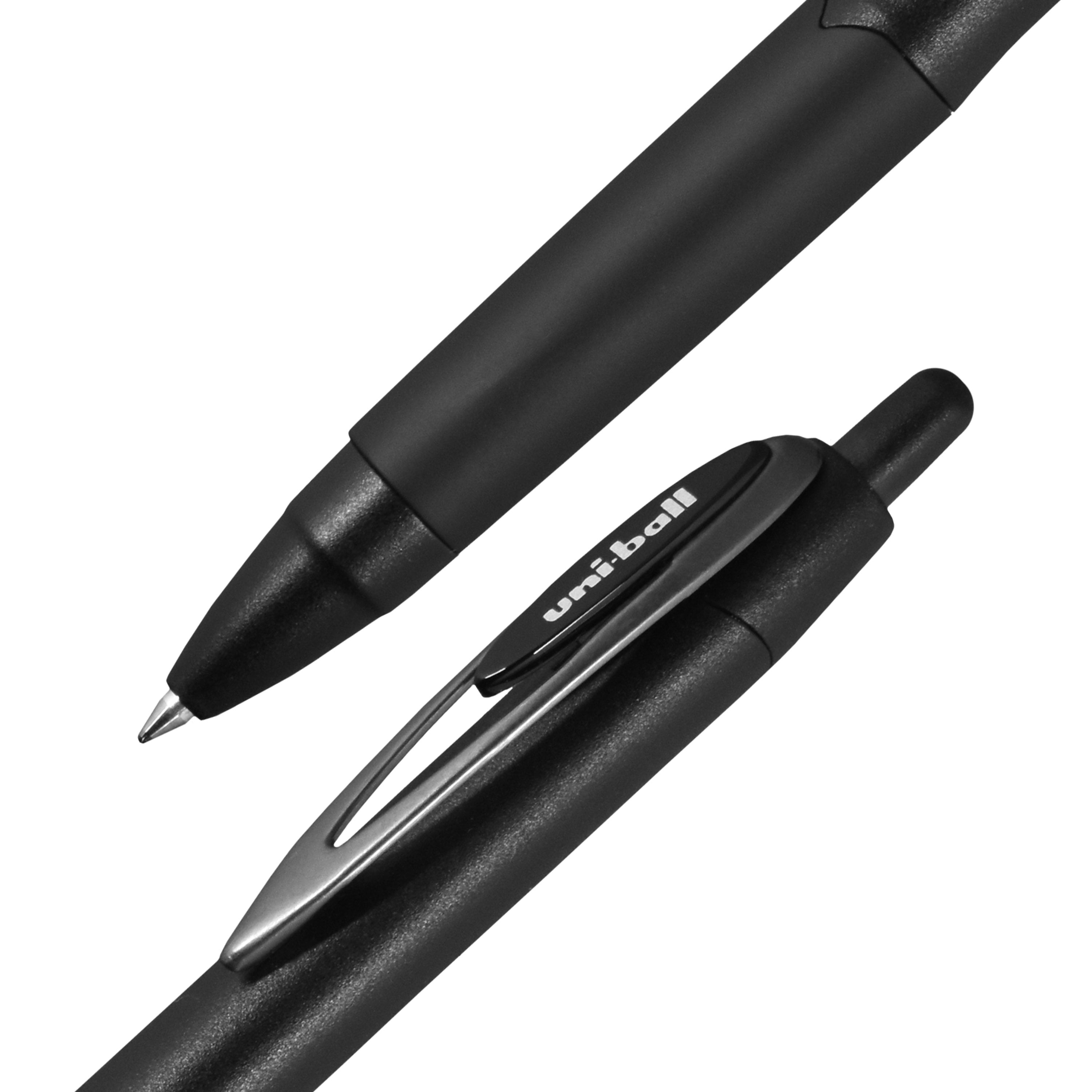 uniball® 207 Mechanical Pencils with Tube of Lead/Erasers, 0.7 mm, HB (#2),  Black Lead, Assorted Barrel Colors, 3 Pencils/Set