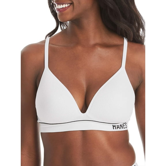 Hanes Originals Women's Rib Contour Wirefree Bra