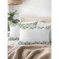thumbnail image 3 of Outdoor Pillows Waterproof, Eucalyptus Leaves Bedding Throw Pillows with Insert for Couch Sofa Bed, Lily Flowers Country Pastoral Botanical 12x20 Inch Pillowcases Decorative Patio Pillow Set of 1, 3 of 8