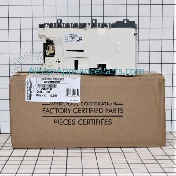 Whirlpool Dishwasher Main Control Board WPW10352582