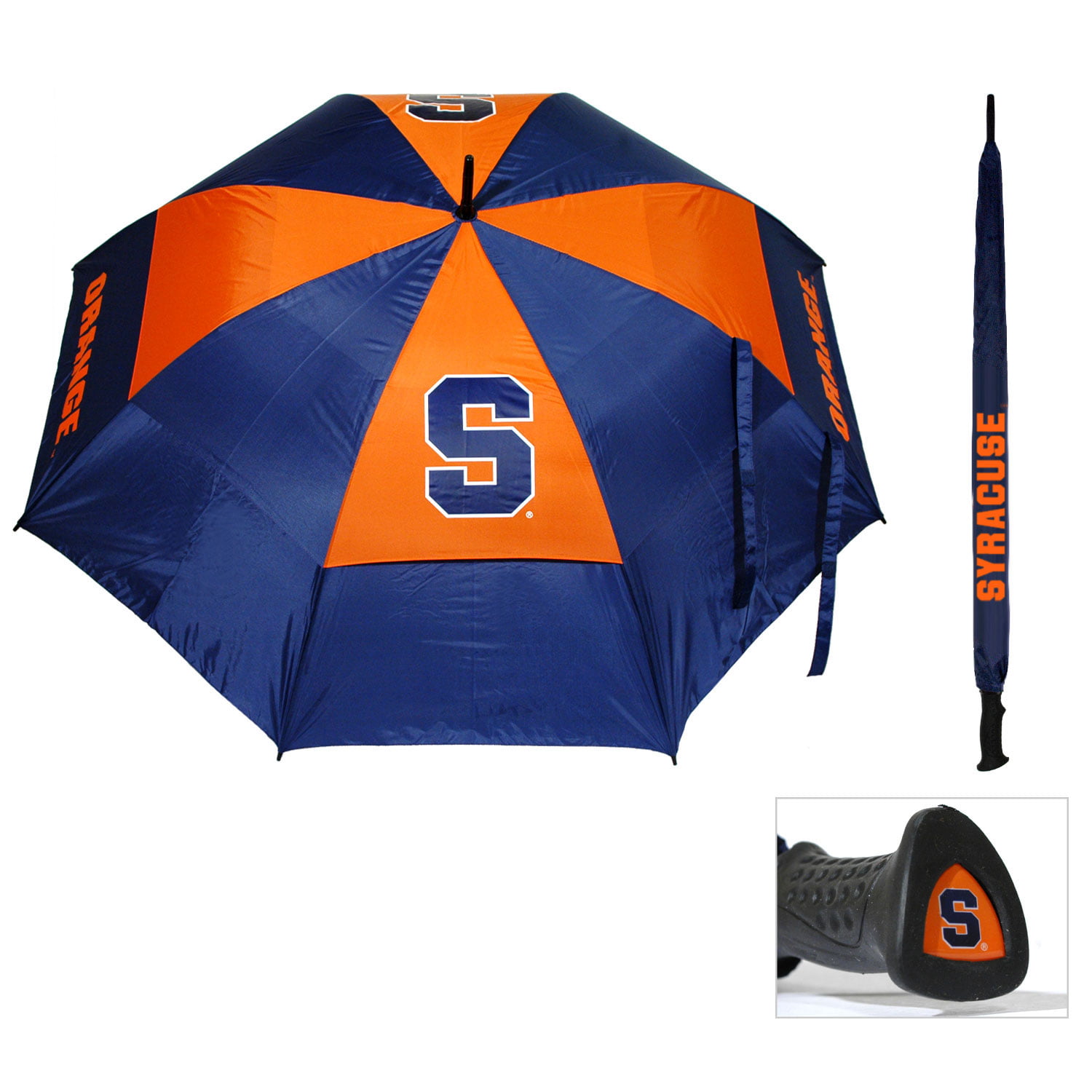Syracuse Orange Umbrella Auto Folding 