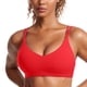thumbnail image 1 of Top Deportivo CRZ YOGA Butterluxe Cuello en V Sin Aros Rojo M, 1 of 5