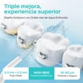 thumbnail image 4 of COSLUS CX20 Irrigador Dental de Agua para Dientes, Depósito de 300 Ml IPX7 a Prueba de Agua Portátil Recargable Irrigador Dental Oral para el Hogar y Viajes Blanco, 4 of 10