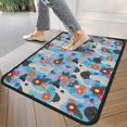 thumbnail image 4 of German Shorthaired Pointer Dog and Flower Door Rugs,Washable Non Slip Door Mats Indoor,Decorative Door Mats,Entry Mat Indoor for Entrance,Bedroom,Kitchen,Bathroom,30"x17", 4 of 6