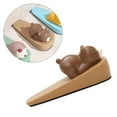 thumbnail image 7 of Cute Door Stopper Bumpers Non Slip Heavy Duty Anti-Pinch PVC Animal Shape Wedge Door Stop Doorstop for Door Clearance Family , Bear, 7 of 7