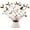 30PCS, variant on 10PCS Artificial Cotton Flowers Antique Cotton Stems Farmhouse Decorations Fake Fall Vase Filler White Dried Cotton Plant Decor for Home Wedding Party Kitchen DIY Floral Arrangement