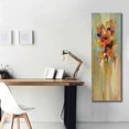 thumbnail image 6 of Epic Graffiti 'Tall Autumn Flowers I' by Silvia Vassileva, Canvas Wall Art, 20"x60", 6 of 9