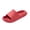 Red, variant on Cloud Slides for Women and Men Thick Sole Arch Support Non Slip Breathable Shower Sandals House Pool Walking Slippers