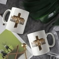 thumbnail image 3 of Man Of God Husband Dad Cross Coffee Mugs 15 OZ Sublimation Mugs,Double-sided Printing Ceramic Cups Ceramic Mugs for Coffee,Tea,Hot Cocoa, 3 of 4