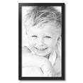 thumbnail image 2 of ArtToFrames 16" x 28" Black Satin Picture Frame, 16x28 inch Black MDF Poster Frame (WOM-5180), 2 of 8