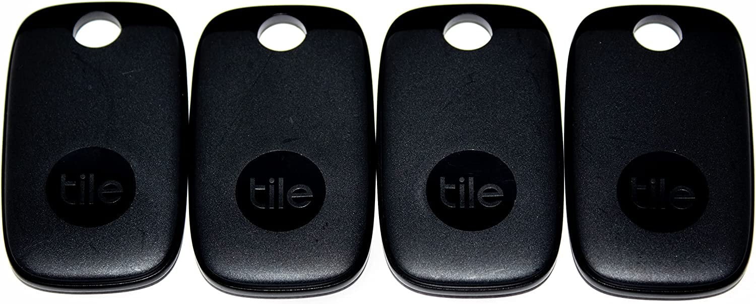 Tile Pro (2022) - Paquete de 4 Potente localizador Bluetooth, buscador de  llaves y localizador de artículos para llaves, bolsas y más; alcance de
