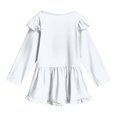 thumbnail image 6 of CAICJ98 Toddler Girl Clothes 2T 3T 4T 5T Kid Fall Outfit Ruffle Long Sleeve Shirt Top Print Pants Little Girls Winter Clothing Set, Size 2-8 Years, 6 of 8