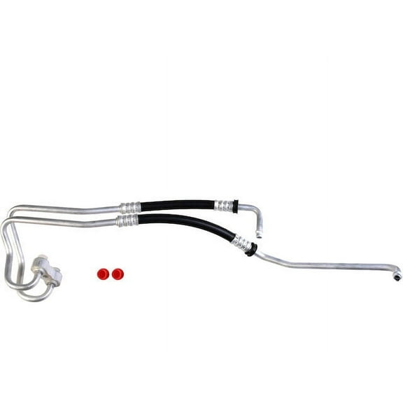 Inlet and Outlet Assembly From Oil Filter To Radiator Oil Cooler Hose - Compatible with 1996 - 2001 GMC Jimmy 4WD 4.3L V6 1997 1998 1999 2000