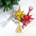 thumbnail image 4 of Adornos de hierro con purpurina dorada para árbol de Navidad, adornos para el hogar, adorno para árbol de Navidad, Año Nuevo, 2021, 1 ud., 4 of 4