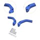 thumbnail image 3 of Soporte para guardamanos de motocross, soporte para guardamanos, soporte para protector de manos de motocicleta 22 mm azul, 3 of 8