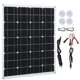 thumbnail image 2 of Panel solar de 60W 18V IP65 monocristalino Dual USB 12V/5V DC cargador de batería Flexible para coche RV barco, 2 of 5