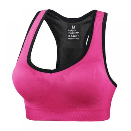 

Woman Seamless Breathable Fitness Bra Wirefree Gathering Full Cup Collect Vice Breast Bralette