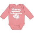 thumbnail image 3 of Inktastic Future Brain Surgeon Doctor Boys or Girls Long Sleeve Baby Bodysuit, 3 of 5