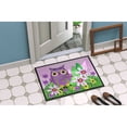 thumbnail image 4 of Carolines Treasures PJC1096MAT Who is Your Friend Owl Door Mat Indoor Rug or Outdoor Welcome Mat 18x27 Doormat  27"L x, 4 of 4