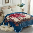 thumbnail image 2 of JML King Fleece Bed Blanket For Winter,520GSM Polyester Soft Fleece Blanket,83"x91", 2 of 5