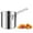 only Fryer Pot, variant on TopLLC Stainless Steel Fryer Pot, Kitchen Gadgets Deep Stockpot with Fryer Strainer Basket, Small Deep Frying Pot with Handle Milk Pan Food Cooking Pot for Frying Fish Shrimp Chicken and Fries