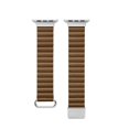 thumbnail image 3 of Posh Tech Women's Dakota Leather Band for Apple Watch Series 1-8 & SE Size 38-41mm-Brown, 3 of 4