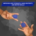 thumbnail image 4 of Pelota ejercitadora de manos THERABAND para mano, muñeca y dedo, azul, 4 of 7