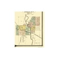 thumbnail image 2 of Historic City Map - West Bend Hartford Wisconsin - Snyder 1878 - Vintage Wall Art, 2 of 4