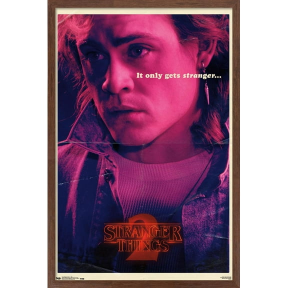 Netflix Stranger Things: Season 2 - Billy Wall Poster, 22.375" x 34" Framed