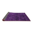 thumbnail image 2 of Ahgly Company Indoor Rectangle Abstract Purple Modern Area Rugs, 2' x 5', 2 of 4
