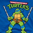 thumbnail image 3 of Teenage Mutant Ninja Turtles Mens Leonardo Retro T-Shirt, 3 of 5