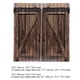 thumbnail image 5 of Cortina opaca estilo puerta de madera, sala de estar, dormitorio, ventana, apagón, sombra completa, 5 of 7