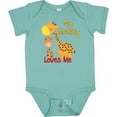 thumbnail image 3 of Inktastic My Mommy Loves Me Giraffe Boys or Girls Baby Bodysuit, 3 of 5