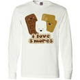 thumbnail image 3 of Inktastic I Love S'Mores Long Sleeve T-Shirt, 3 of 5