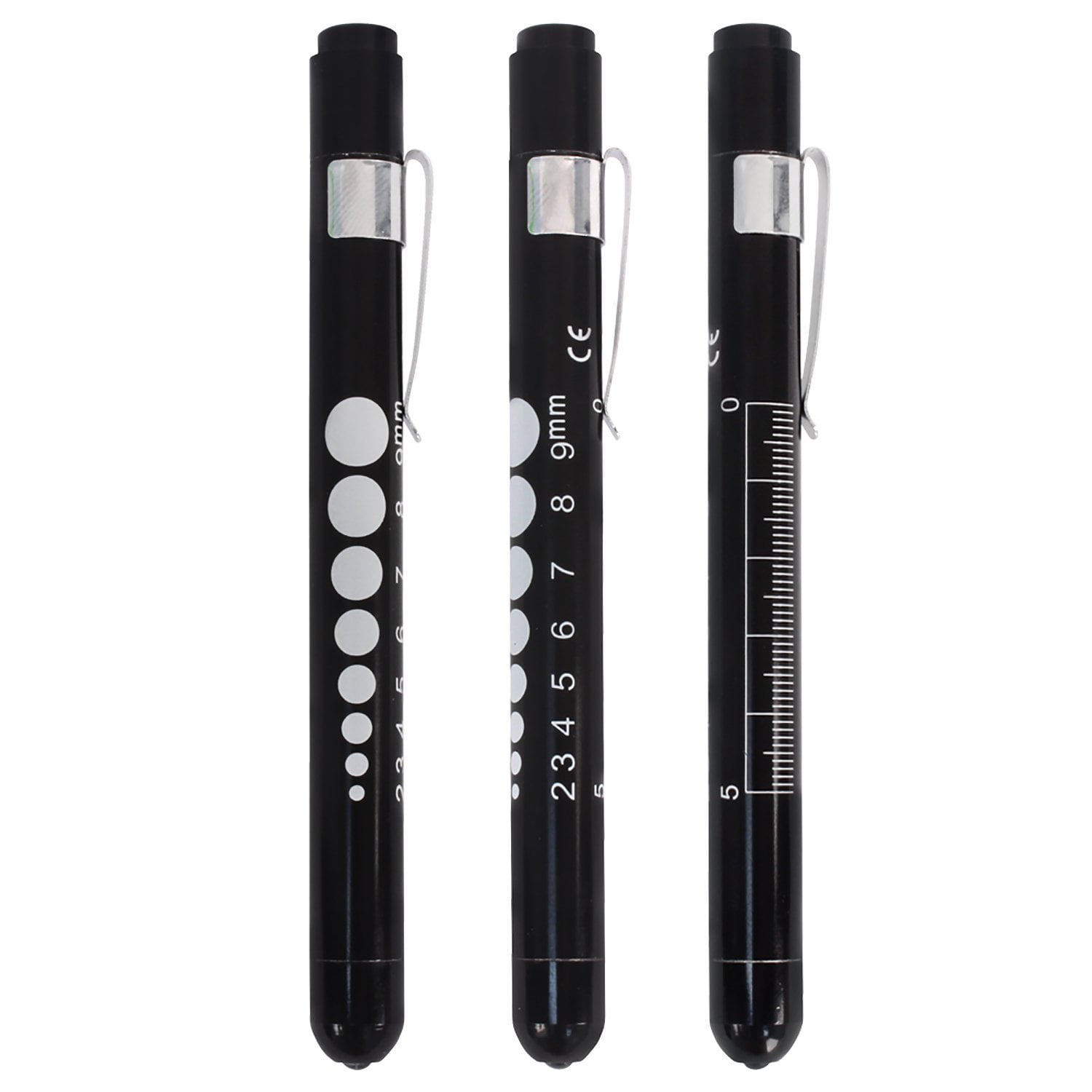 Ever Ready First Aid LED Medical Pen Light (Black & Silver)