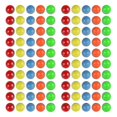 thumbnail image 1 of 100pcs Colored Plastic Balls Counting Balls For Probability Learning (5 Colors), 1 of 2